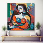 Picasso artwork - paint by numbers